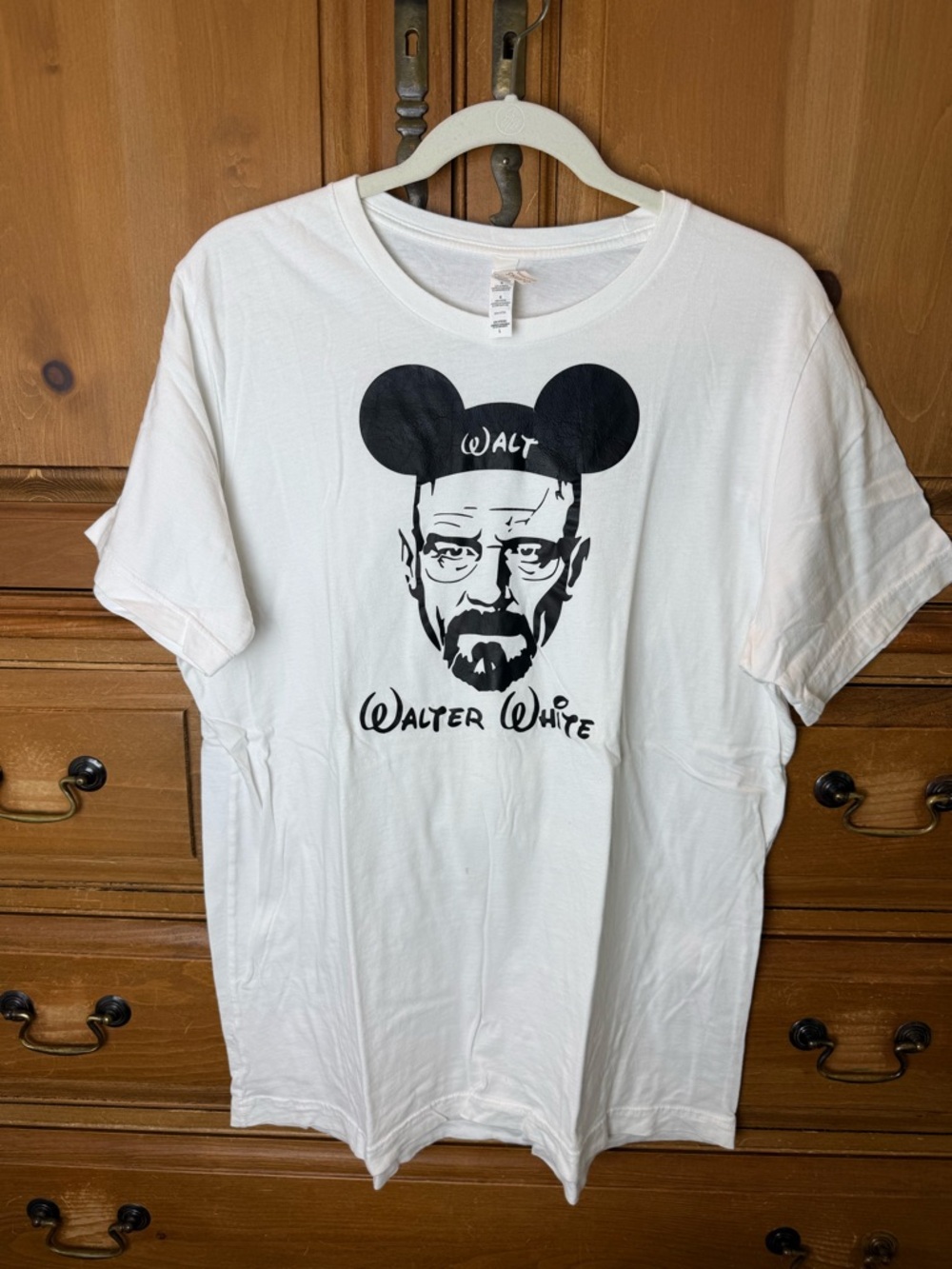 Disney Walter White Graphic Mens T-Shirt